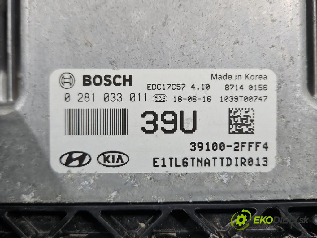 Hyundai Tucson III 2015-2020 2.0 crdi 136 HP automatic 100 kW 1999 cm3 5- riadiaca jednotka motora 0281033011