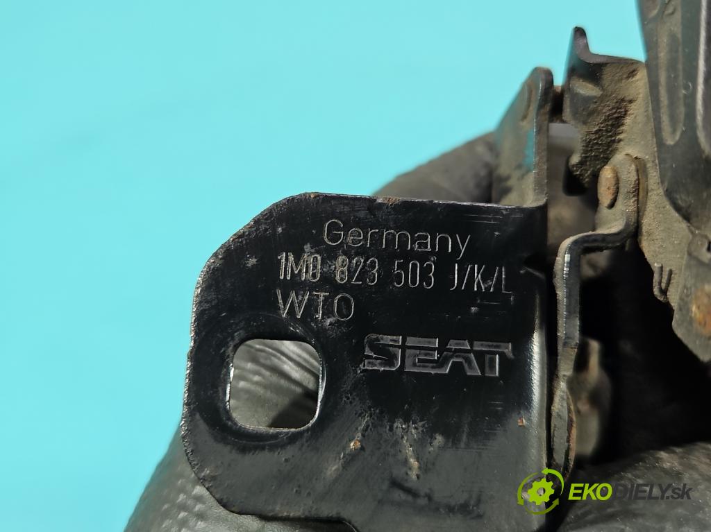 Seat Leon I 1999-2005 1.6 16v 105 hp manual 77 kW 1598 cm3 5- zámek kapoty 1M0823503J