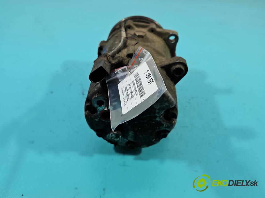 Seat Leon I 1999-2005 1.6 16v 105 HP manual 77 kW 1598 cm3 5- Kompresor: klimatizácie 1J0820803K (Kompresor klimatizácie)