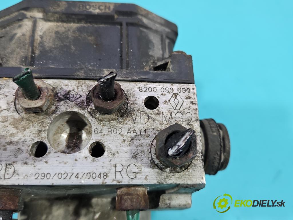 Renault Scenic I 1996-2003 1.6 16V 107 HP manual 79 kW 1598 cm3 5- čerpadlo abs 0265950046 (Pumpa ABS)