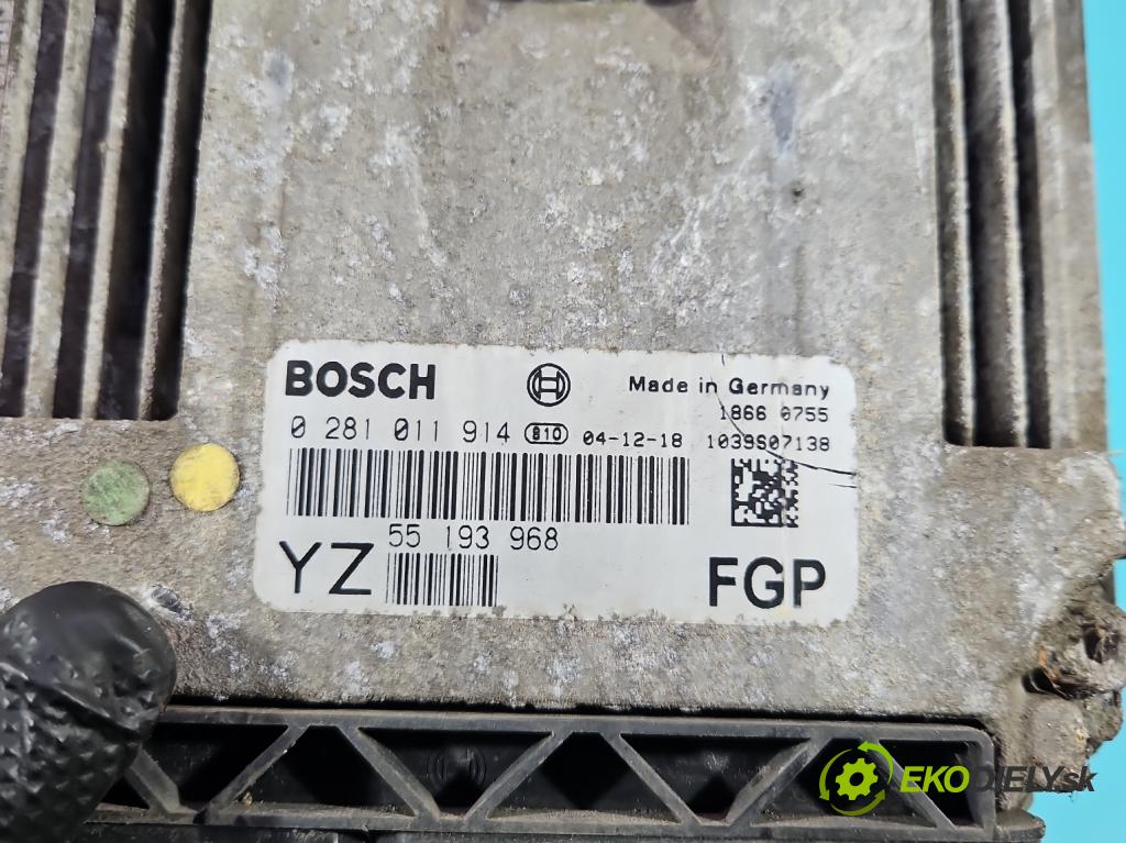 Opel Vectra C 2002-2008 1.9 cdti 120 HP manual 88 kW 1910 cm3 5- riadiaca jednotka motora 0281011914