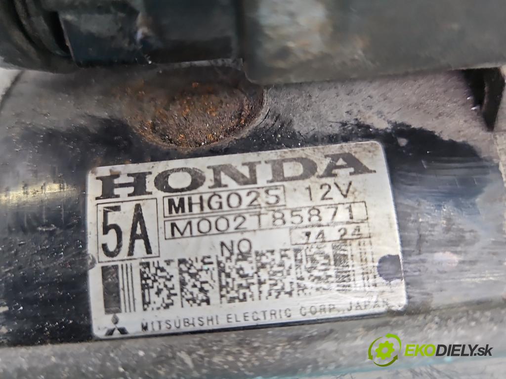 Honda CR-V III 2006-2011 2.2 i-CTDi 140 HP manual 103 kW 2204 cm3 5- štartér M002T85871 (Štartér)