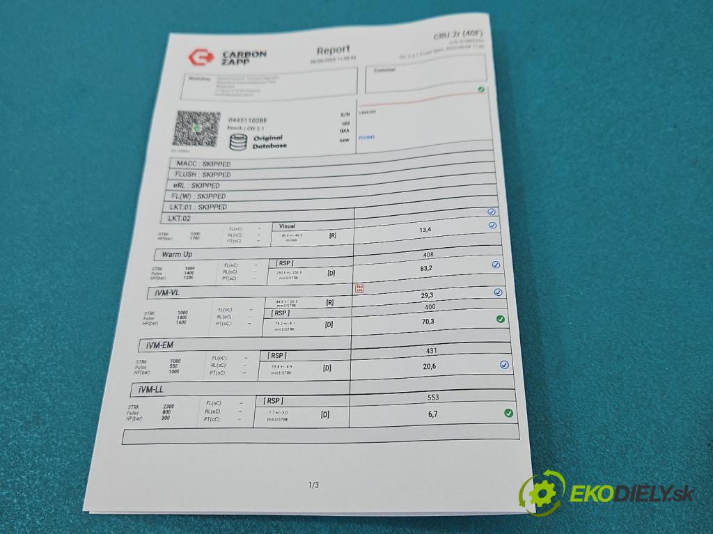 Honda CR-V III 2006-2011 2.2 i-CTDi 140 HP manual 103 kW 2204 cm3 5- vstrek 0445110288 (Vstrekovač paliva)