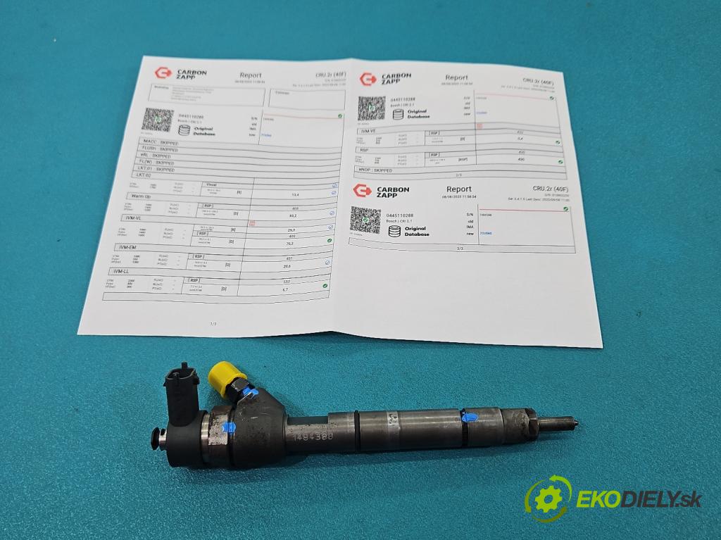 Honda CR-V III 2006-2011 2.2 i-CTDi 140 HP manual 103 kW 2204 cm3 5- vstrek 0445110288 (Vstrekovač paliva)