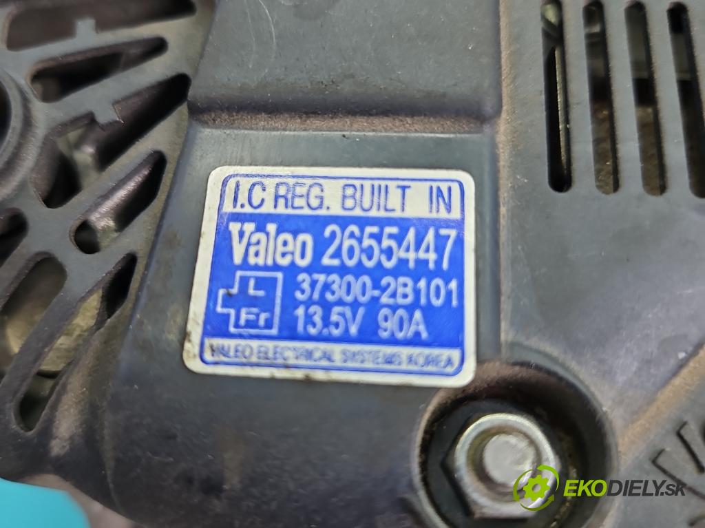 Hyundai Elantra V 2010-2016 1.6 GDI 132  HP manual 97 kW 1591 cm3 4- Alternator 37300-2B101 (Alternátor)