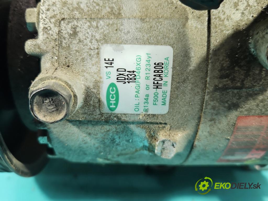 Hyundai Elantra V 2010-2016 1.6 GDI 132  HP manual 97 kW 1591 cm3 4- Kompresor: klimatizácie F500-HFCAB06 (Kompresor klimatizácie)