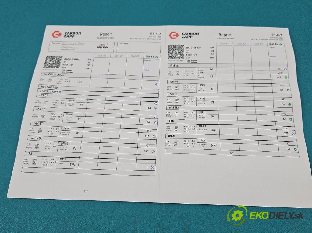 Vw Tiguan I 2007-2016 2.0 tdi 140 HP automatic 103 kW 1968 cm3 5- vstrek 0445116030 (Vstrekovač paliva)