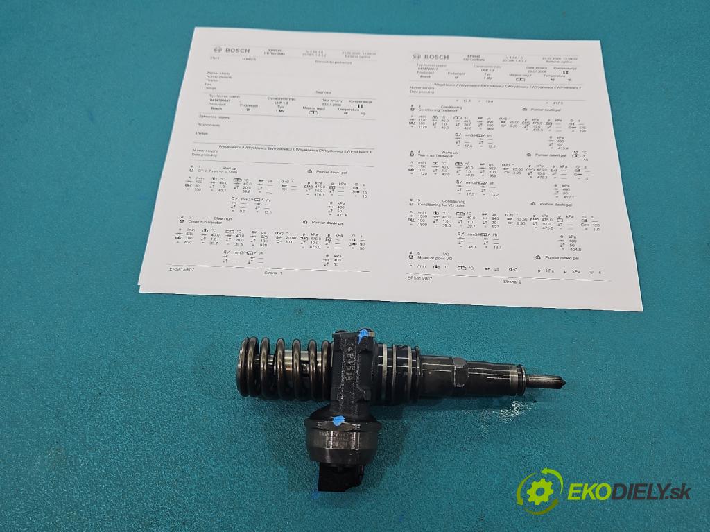 Seat Ibiza III 6L 2002-2008 1.9 tdi 101 hp manual 74 kW 1896 cm3 5- vstřikovací čerpadlo 0414720037 (Vstřikovač paliva)