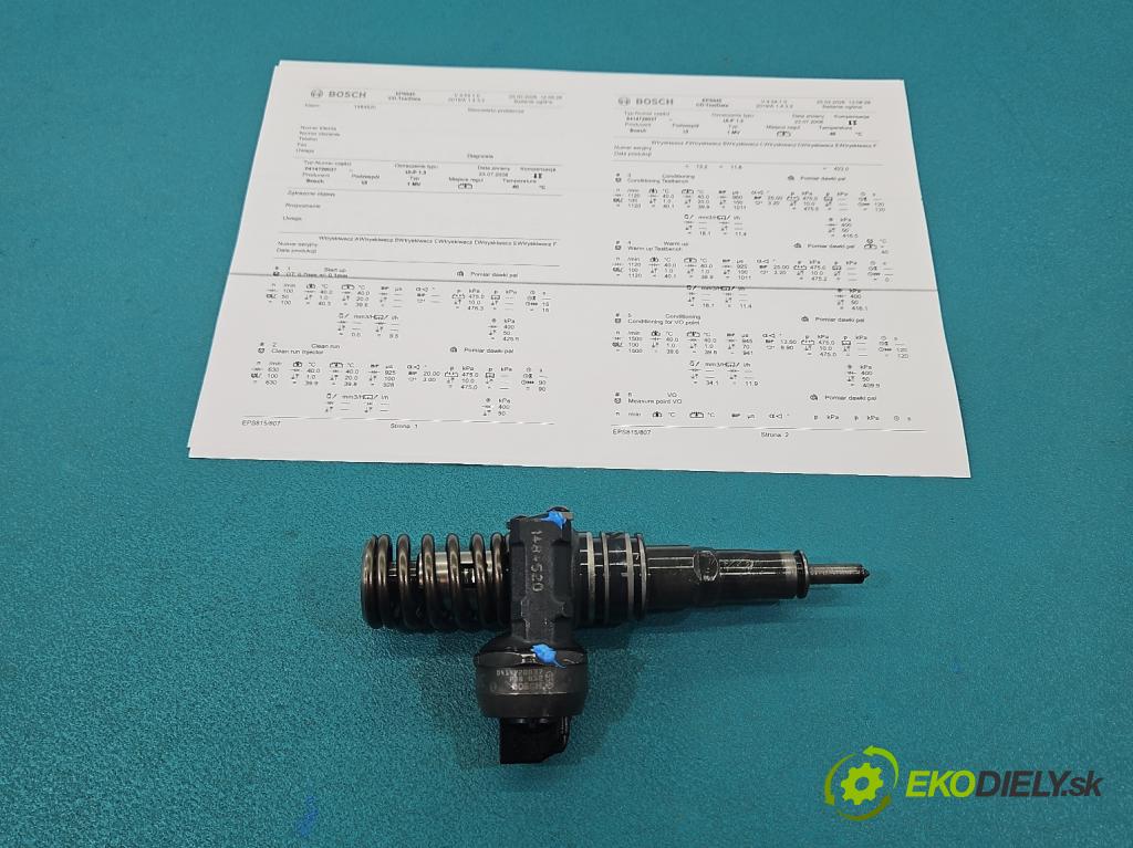 Seat Ibiza III 6L 2002-2008 1.9 tdi 101 HP manual 74 kW 1896 cm3 5- vstrekovacie čerpadlo 0414720037 (Vstrekovač paliva)