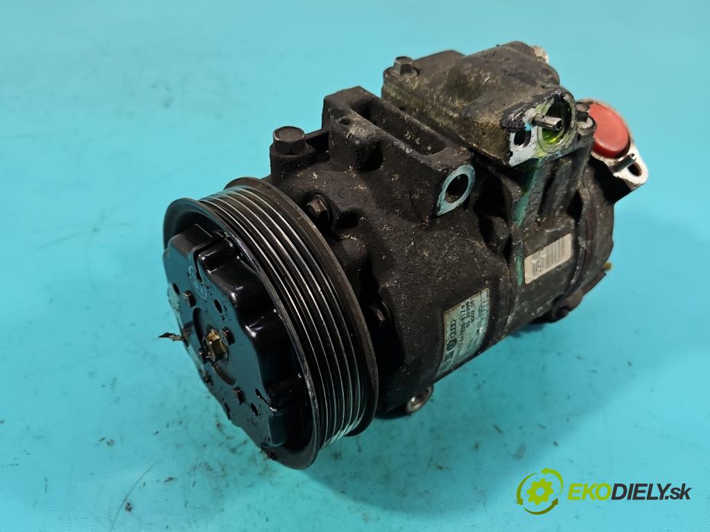Seat Ibiza III 6L 2002-2008 1.9 tdi 101 HP manual 74 kW 1896 cm3 5- Kompresor: klimatizácie 6Q0820803D (Kompresor klimatizácie)