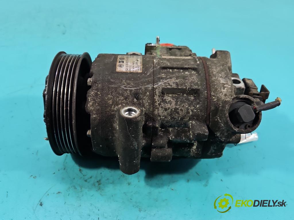 Seat Ibiza III 6L 2002-2008 1.9 tdi 101 HP manual 74 kW 1896 cm3 5- Kompresor: klimatizácie 6Q0820803D (Kompresor klimatizácie)