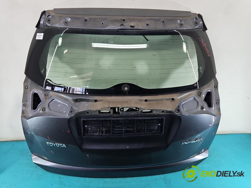 Toyota Rav4 IV 2013-2018 2.0 D4D 143 hp manual 105 kW 1995 cm3 5- zadní kufrové dveře  (Zadní kapota (kufr))