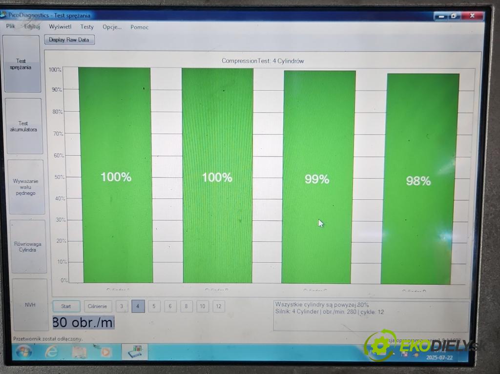 Ford Kuga Mk1 2008-2013 2.0 tdci 136hp manual 100 kW 1997 cm3 5- motor diesla D4204T