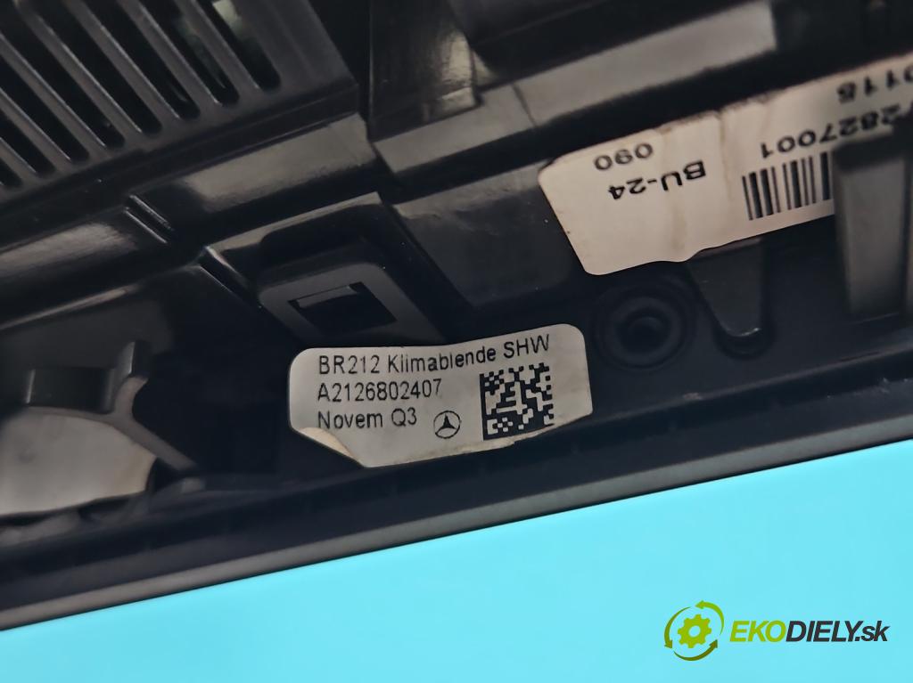 Mercedes E W212 2009-2016 2,2.0 CDI 136 HP automatic 100 kW 2143 cm3 5- panel kúrenia A2129006627