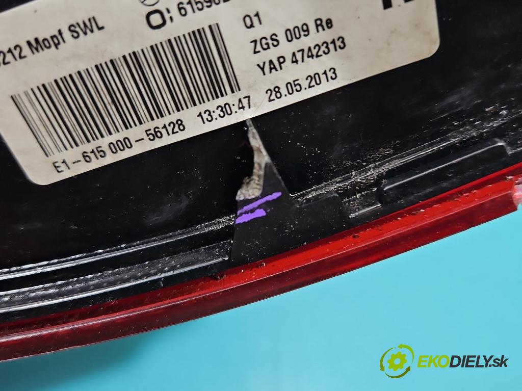 Mercedes E W212 2009-2016 2.2 CDI 136 HP automatic 100 kW 2143 cm3 5- svetlo / reflektor zadné pravé A2129061803 (Kľučka dverí ostatné)