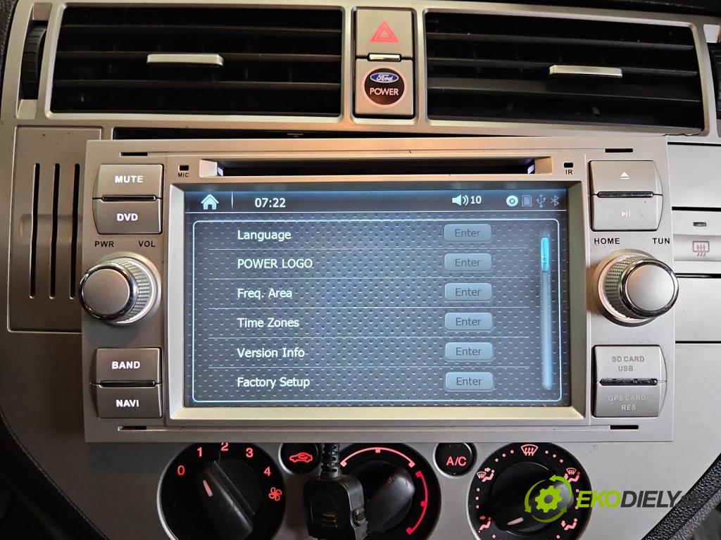 Ford Kuga Mk1 2008-2013 2.0 tdci 136 HP manual 100 kW 1997 cm3 5- Radio