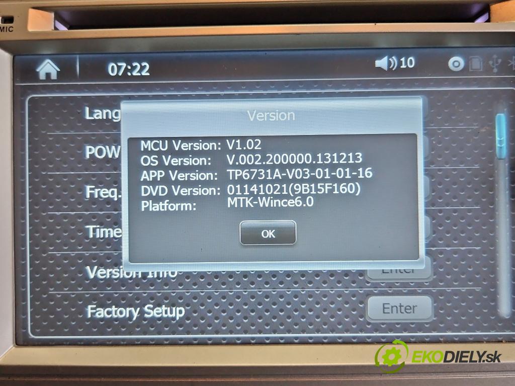 Ford Kuga Mk1 2008-2013 2.0 tdci 136 HP manual 100 kW 1997 cm3 5- Radio