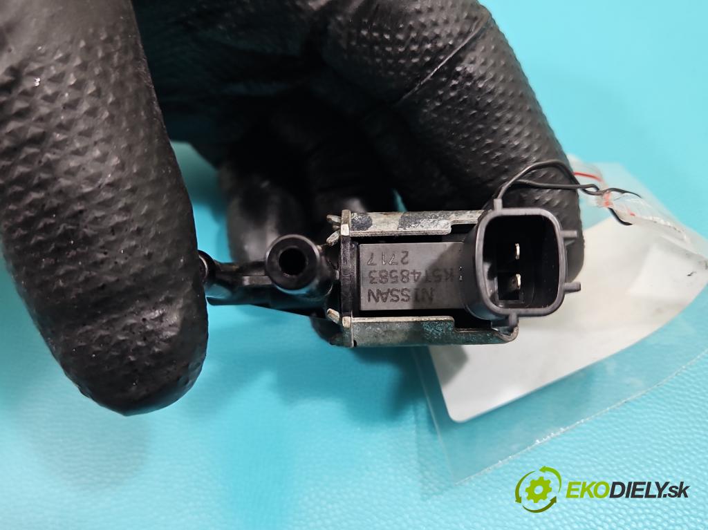 Nissan Juke I 2010-2019 1.6 16V 117 HP manual 86 kW 1598 cm3 5- ventil podtlaku K5T48583 (Ventil)