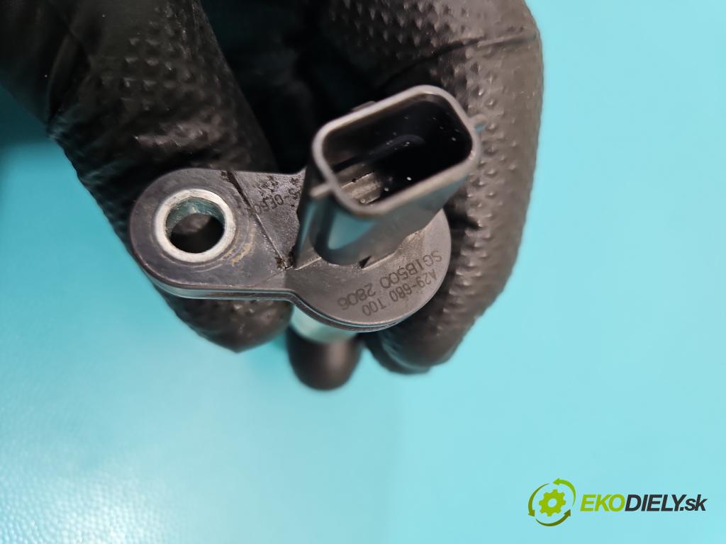 Nissan Juke I 2010-2019 1.6 16V 117 hp manual 86 kW 1598 cm3 5- snímač pozice: hřídele vačkový A29-6B0-T00 (Snímač polohy klikového hřídele)