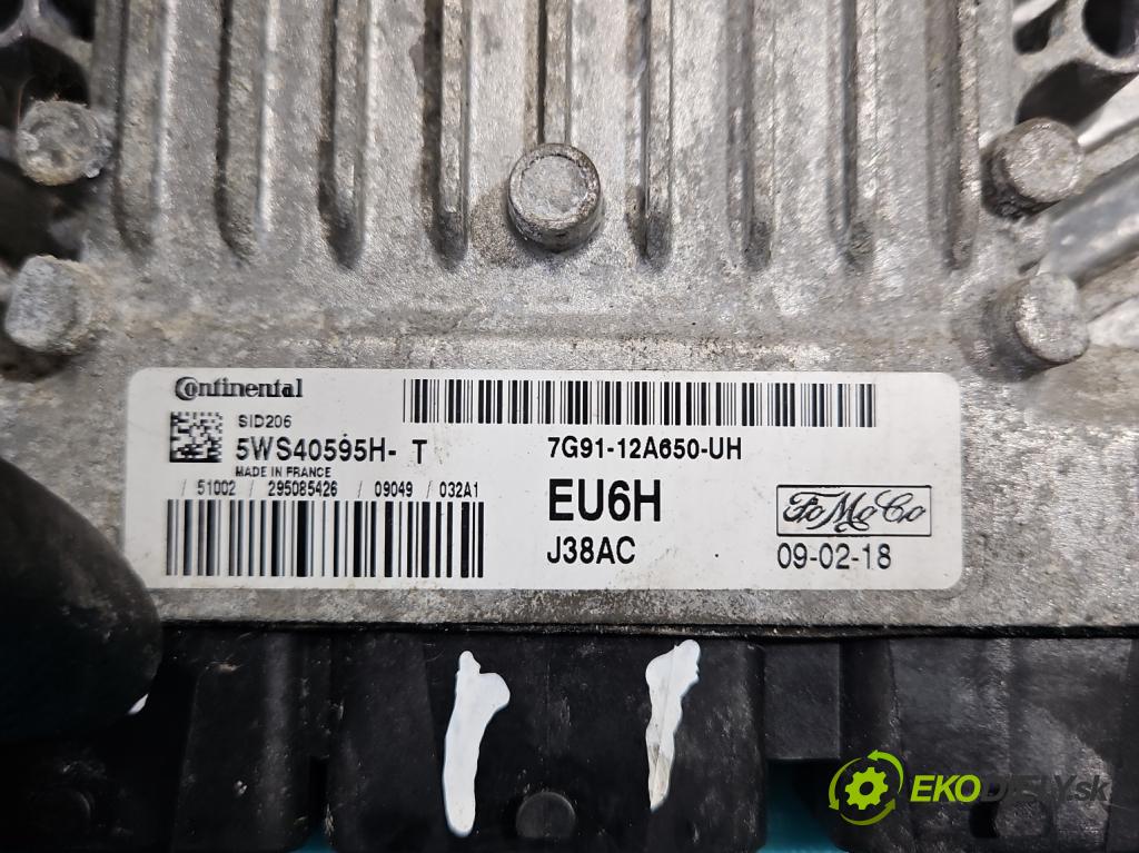 Ford Mondeo Mk4 2007-2014 2.0 tdci 140 hp manual 103 kW 1997 cm3 5- řídící jednotka motoru 7G91-12A650-UH