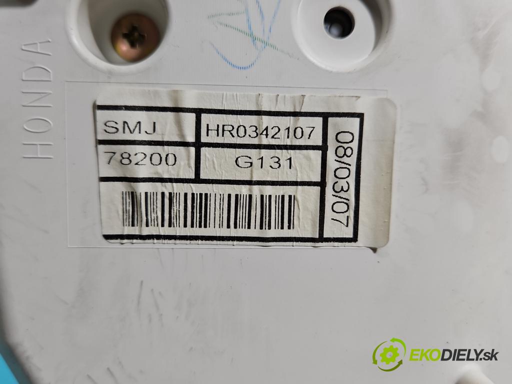 Honda Civic VIII 2006-2011 2.1 i-CTDi 141 HP manual 104 kW 2131 cm3 5- prístrojovka/ budíky HR0342107 (Prístrojová doska)