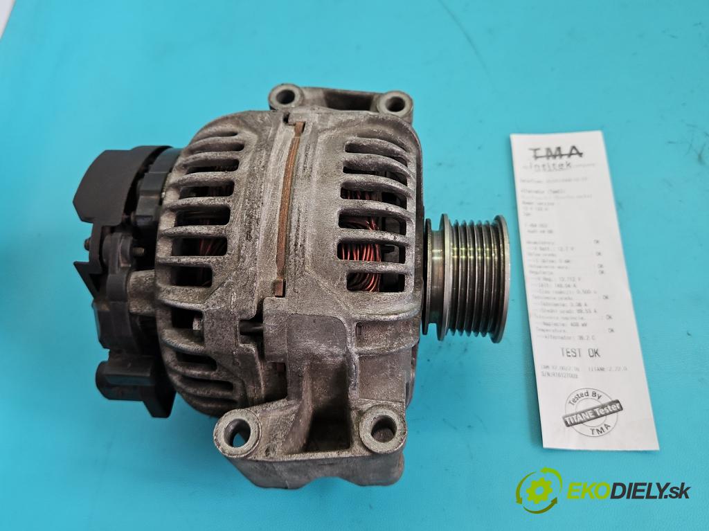 Audi A4 B6 2000-2004 2.0 20V 131 HP manual 96 kW 1984 cm3 4- Alternator 06B903016P (Alternátor)