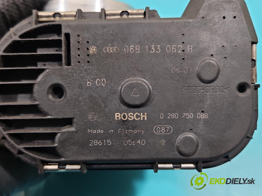 Audi A4 B6 2000-2004 2.0 20V 131 hp manual 96 kW 1984 cm3 4- škrticí klapka 06B133062H (Škrticí klapka)