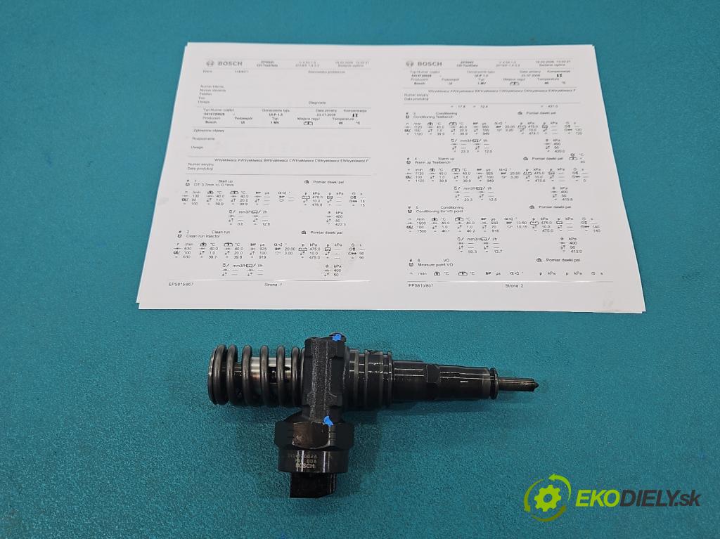 Vw Passat B5 1995-2005 1.9 tdi 131 HP manual 96 kW 1896 cm3 4- vstrekovacie čerpadlo 0414720028 (Vstrekovač paliva)
