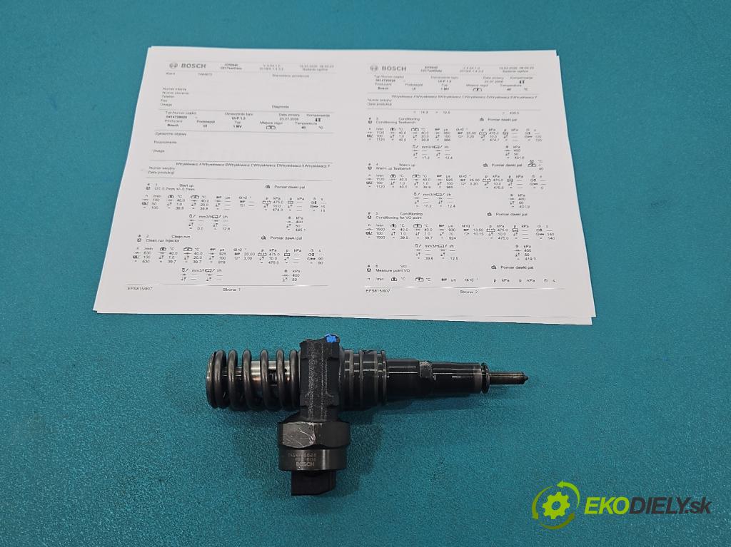 Vw Passat B5 1995-2005 1.9 tdi 131 HP manual 96 kW 1896 cm3 4- vstrekovacie čerpadlo 0414720028 (Vstrekovač paliva)