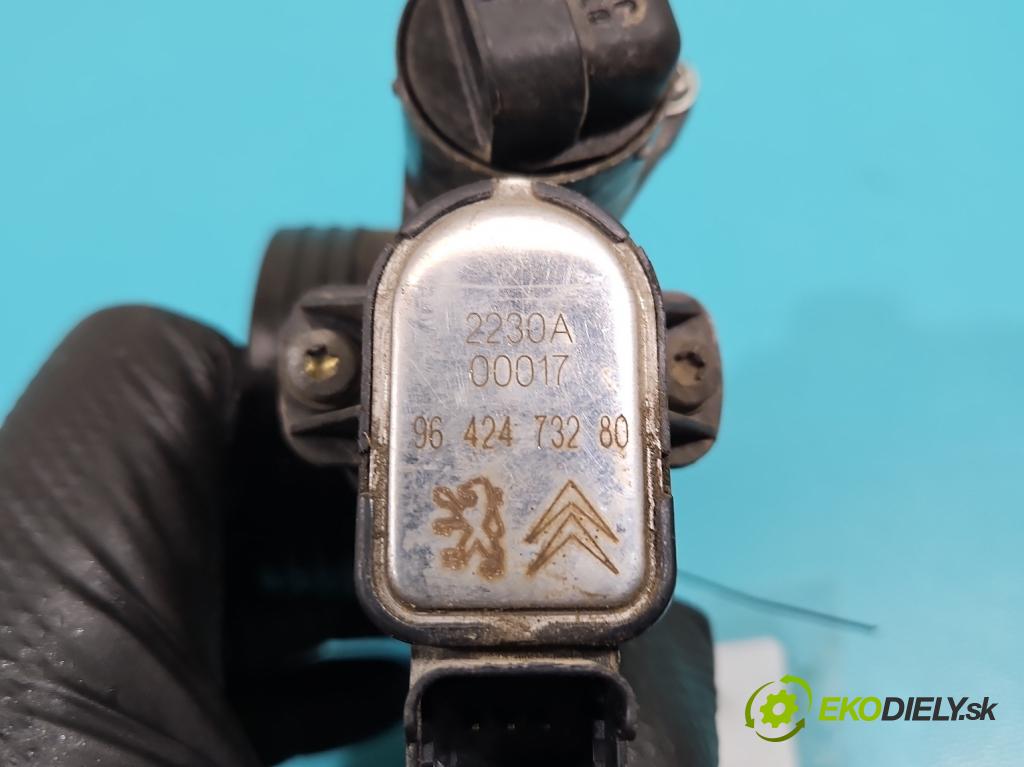 Peugeot 206 1.4 8v 75 HP manual 55 kW 1360 cm3 5- klapka 9642473280 (Škrtiaca klapka)