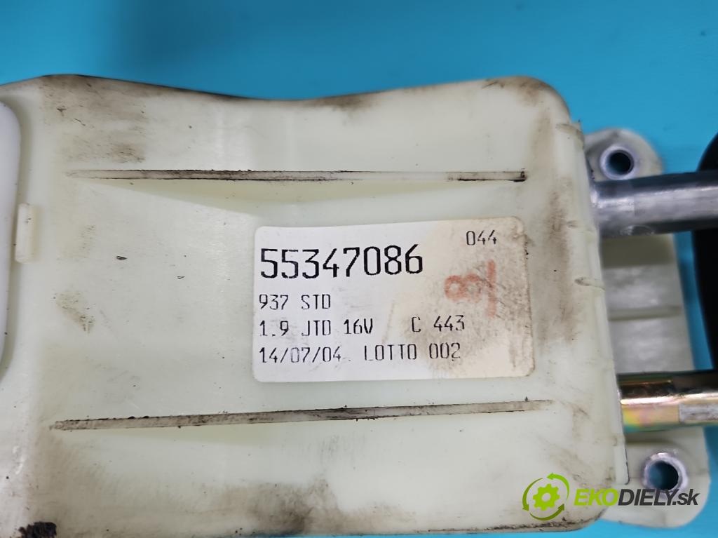 Alfa romeo 147 1.9 JTD 126 HP manual 93 kW 1910 cm3 5- Páka: Změny: stupeň,rýchlosť 55347086 (Rýchlostná páka (kulisa))