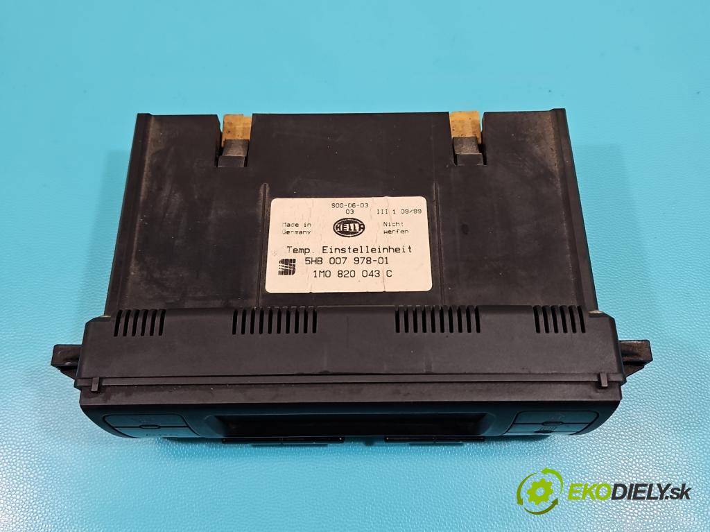 Seat Toledo II 1998-2004 1.9 tdi 110 HP manual 81 kW 1896 cm3 4- panel kúrenia 5HB007978-01