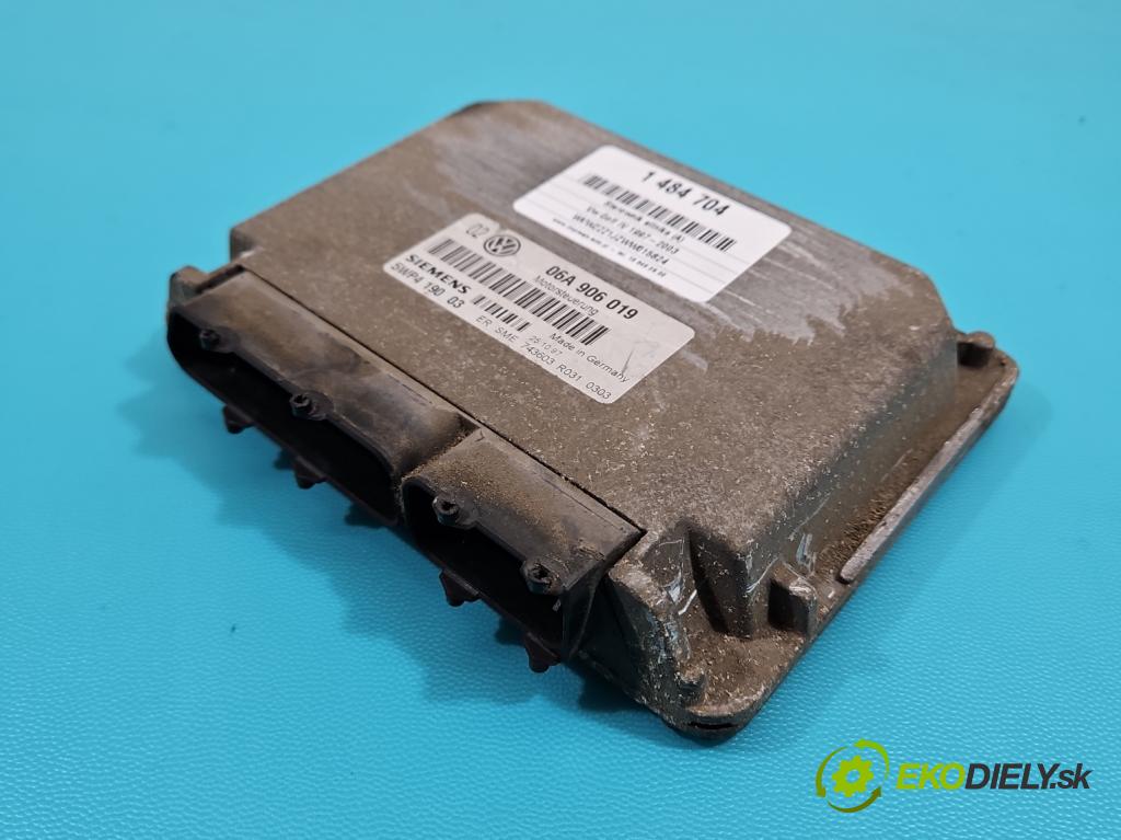 Vw Golf IV 1997-2003 1.6 SR 101 HP manual 74 kW 1595 cm3 5- riadiaca jednotka motora 06A906019
