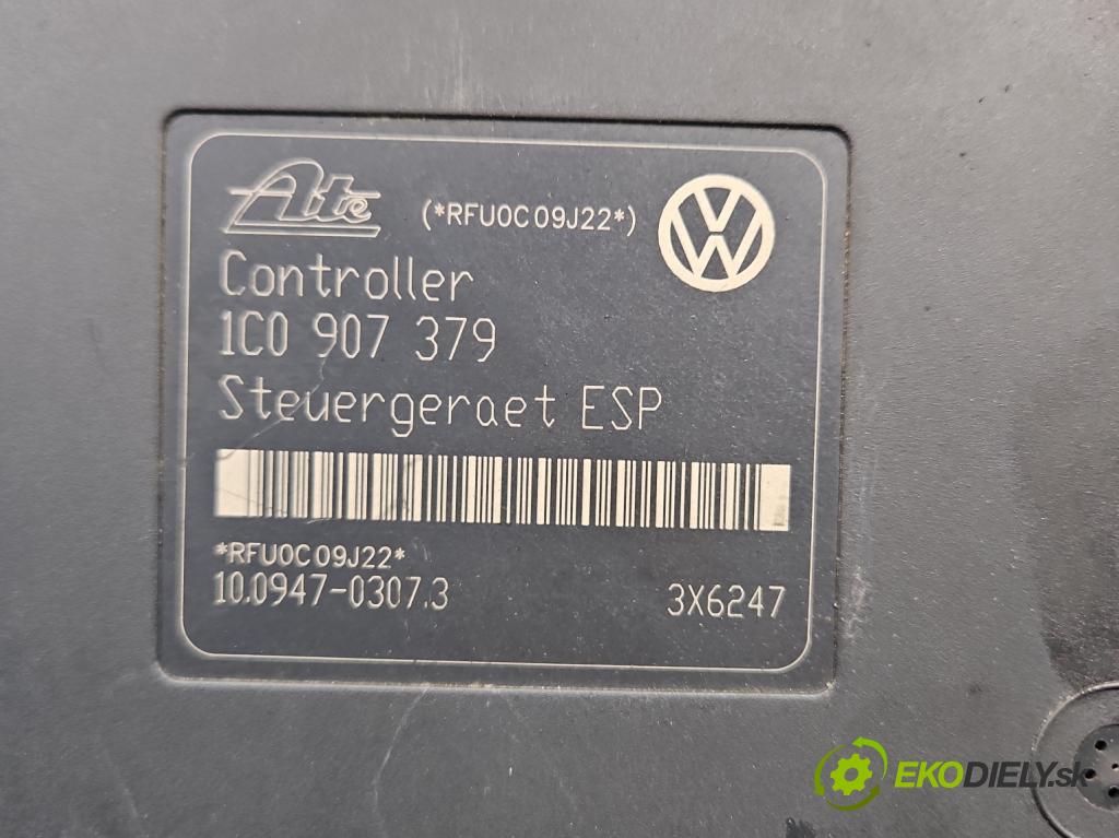 Vw Golf IV 1997-2003 2.0 8V 116 HP manual 85 kW 1984 cm3 5- čerpadlo abs 1C0907379 (Pumpa ABS)