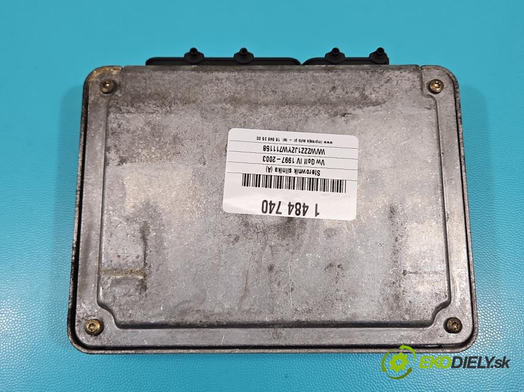 Vw Golf IV 1997-2003 2.0 8V 116 HP manual 85 kW 1984 cm3 5- riadiaca jednotka motora 06A906018ED