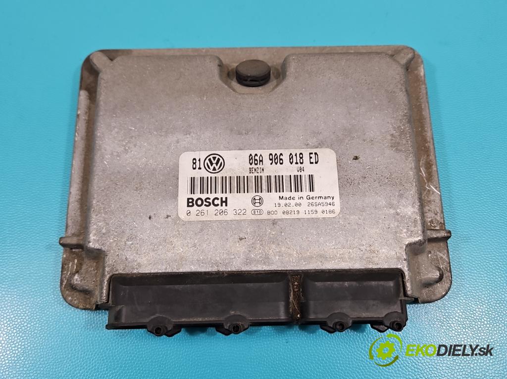 Vw Golf IV 1997-2003 2.0 8V 116 HP manual 85 kW 1984 cm3 5- riadiaca jednotka motora 06A906018ED