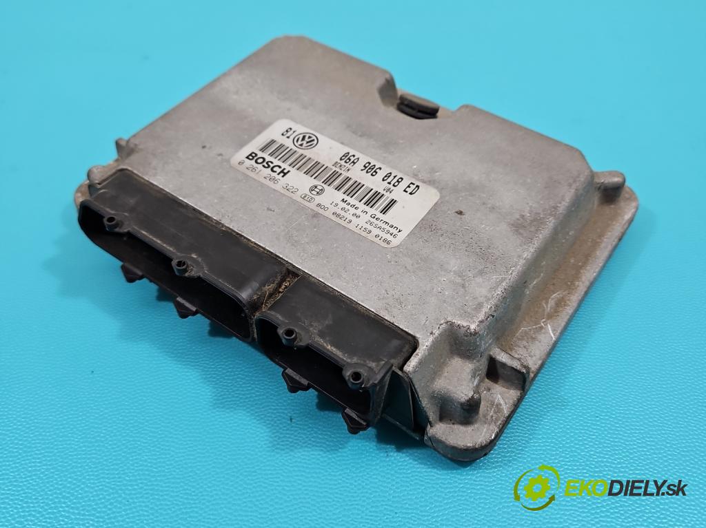 Vw Golf IV 1997-2003 2.0 8V 116 HP manual 85 kW 1984 cm3 5- riadiaca jednotka motora 06A906018ED