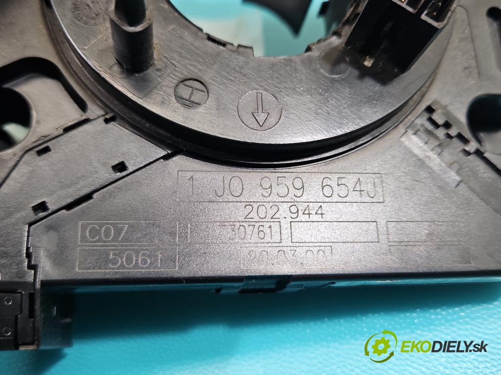 Vw Golf IV 1997-2003 2.0 8V 116 hp manual 85 kW 1984 cm3 5- Páska: airbag 1J0959654J (Airbag)