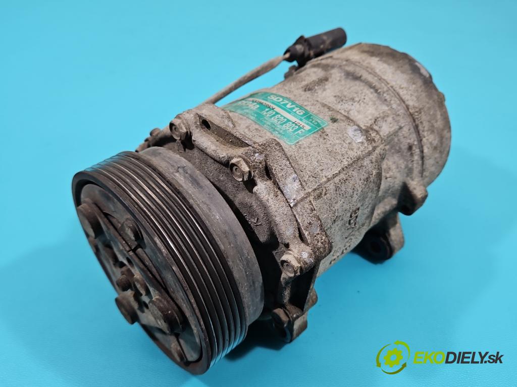 Seat Toledo II 1998-2004 1.6 SR 101 HP manual 74 kW 1596 cm3 4- Kompresor: klimatizácie 1J0820803F (Kompresor klimatizácie)