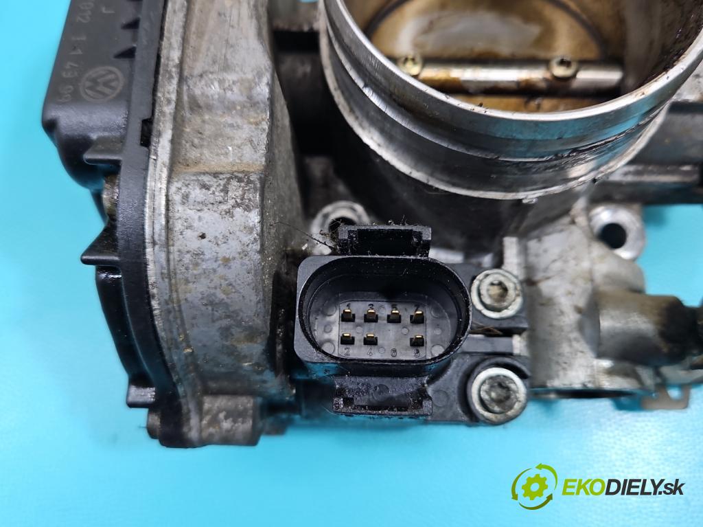 Seat Toledo II 1998-2004 1.6 SR 101 HP manual 74 kW 1596 cm3 4- klapka 06A133064J (Škrtiaca klapka)