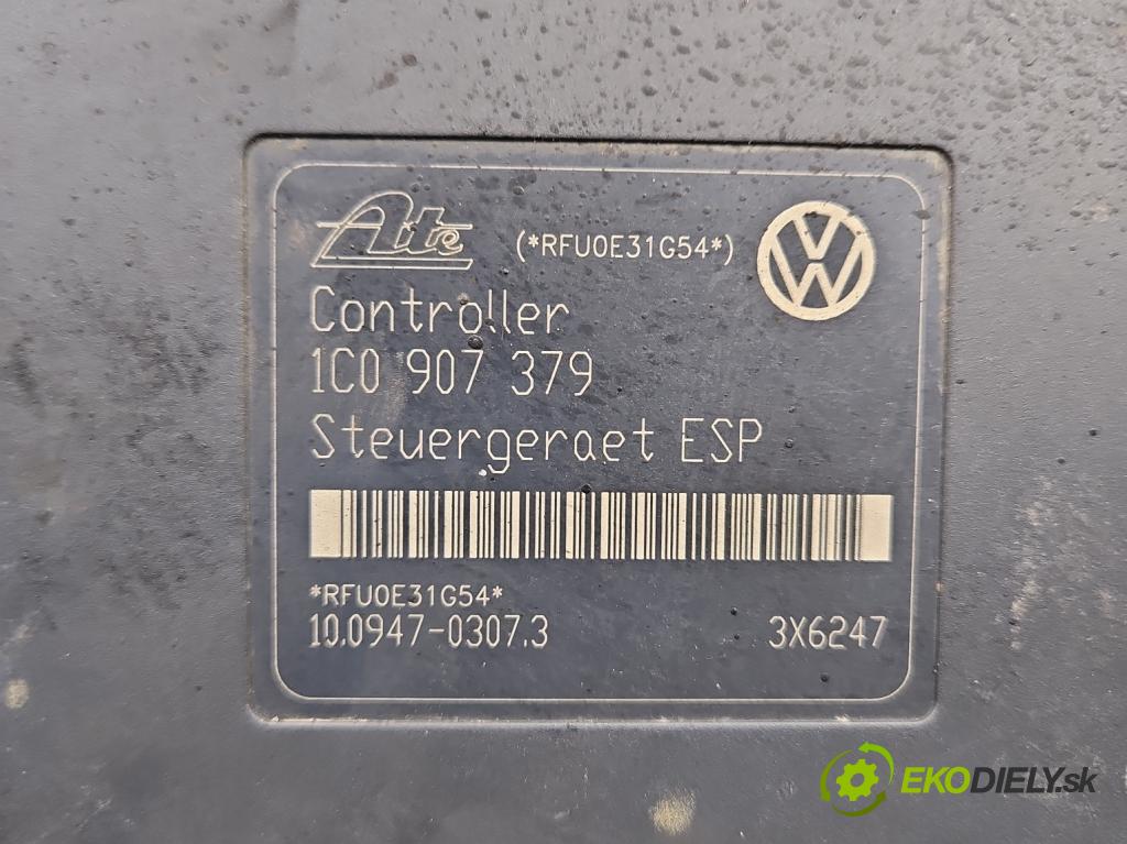 Vw Golf IV 1997-2003 1.9 tdi 90 HP manual 66 kW 1896 cm3 5- čerpadlo abs 1C0907379 (Pumpa ABS)