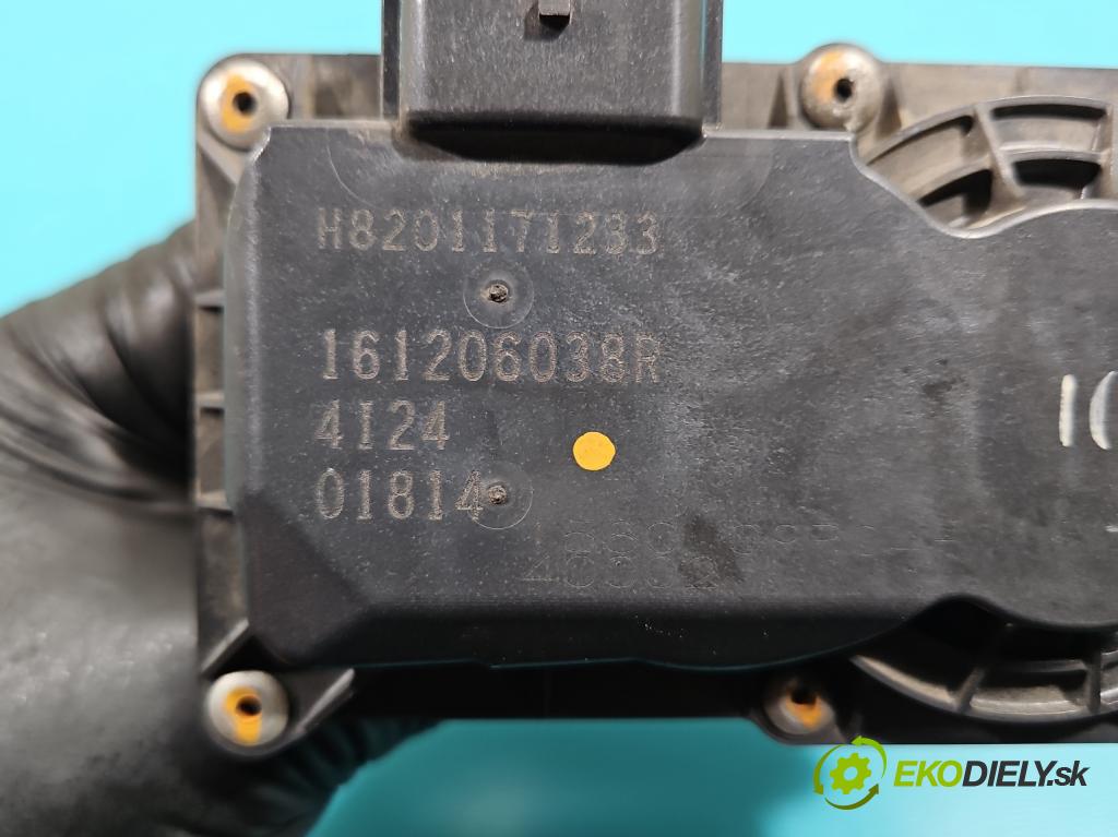 Renault Clio IV 2012-2020 0.9 Tce 90 HP manual 66 kW 898 cm3 5- klapka 161206038R (Škrtiaca klapka)