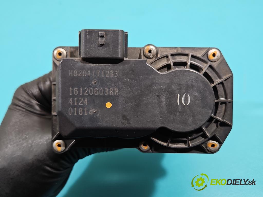 Renault Clio IV 2012-2020 0.9 Tce 90 HP manual 66 kW 898 cm3 5- klapka 161206038R (Škrtiaca klapka)