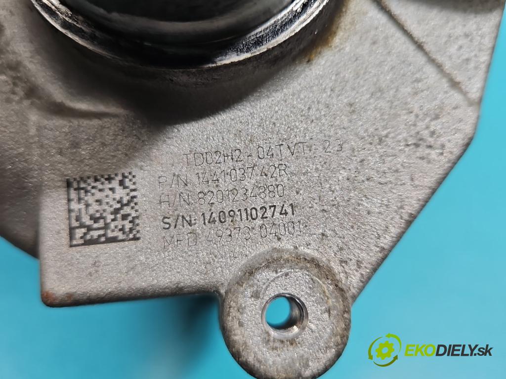 Renault Clio IV 2012-2020 0.9 Tce 90 hp manual 66 kW 898 cm3 5- Turbodmychadlo 49373-04001 (Kompletní turbodmychadlo)