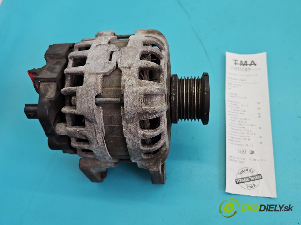 Renault Clio IV 2012-2020 0.9 Tce 90 HP manual 66 kW 898 cm3 5- Alternator 231006007R (Alternátor)