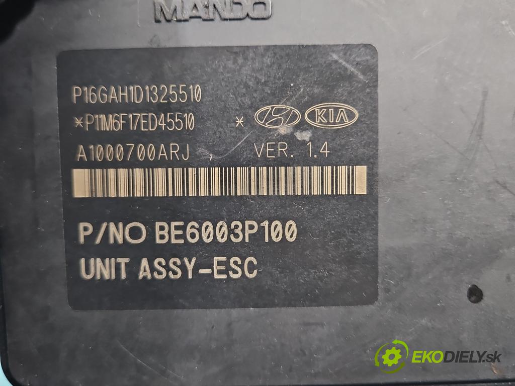 Hyundai Tucson III 2015-2020 2.0 crdi 136 HP automatic 100 kW 1999 cm3 5- čerpadlo abs 58920-D3100 (Pumpa ABS)