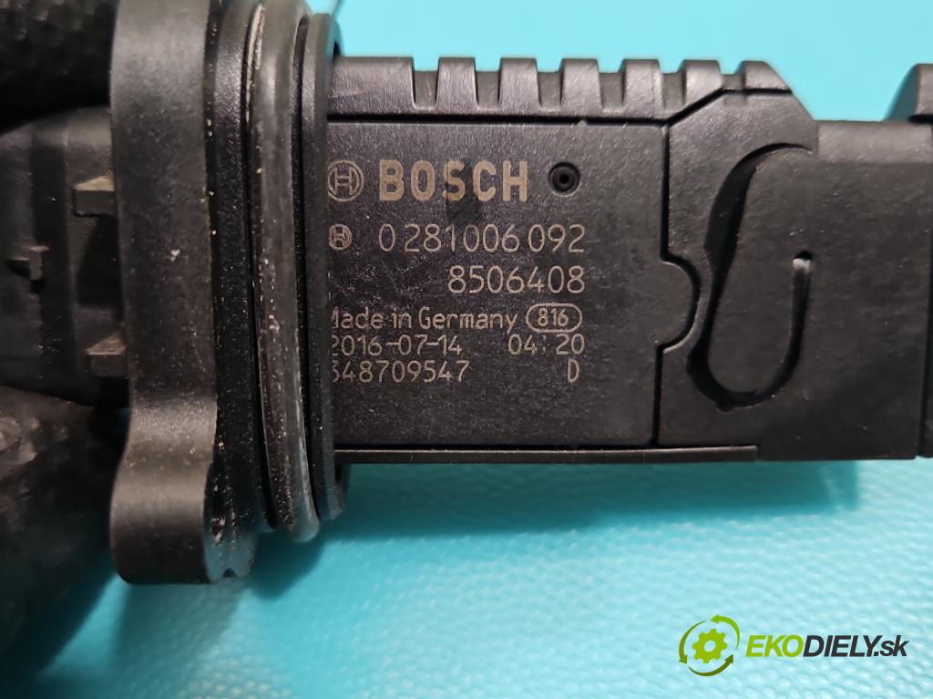 Toyota Rav4 IV 2013-2018 2.0 D4D 143 HP manual 105 kW 1995 cm3 5- průtokoměr: 0281006092 (Váha vzduchu)