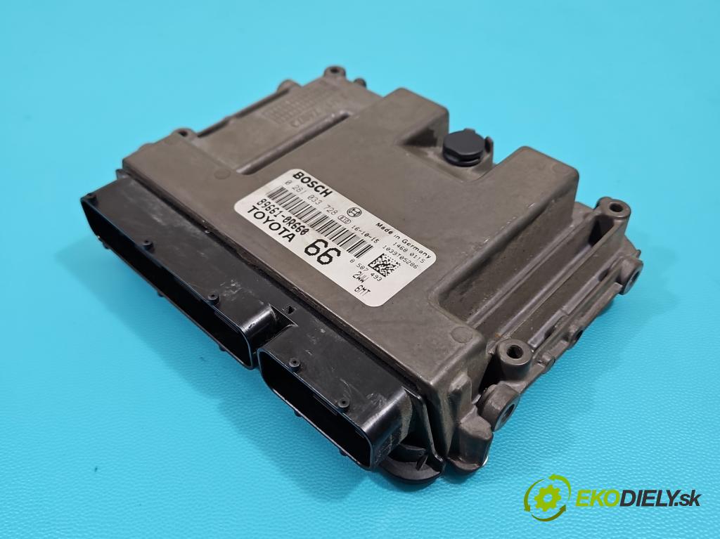 Toyota Rav4 IV 2013-2018 2.0 D4D 143 HP manual 105 kW 1995 cm3 5- riadiaca jednotka motora 0281033728