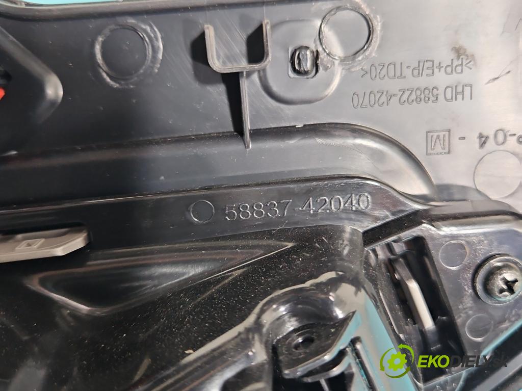Toyota Rav4 IV 2013-2018 2.0 D4D 143 hp manual 105 kW 1995 cm3 5- kryt plastová 58804-42250