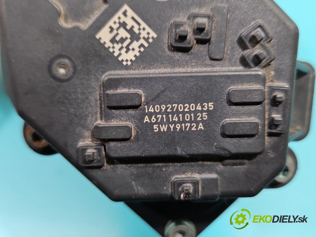 Ssangyong Rexton I 2001-2017 2.0 (671960) 155 HP automatic 114 kW 1998 cm3 5- klapka A6711410125 (Škrtiaca klapka)